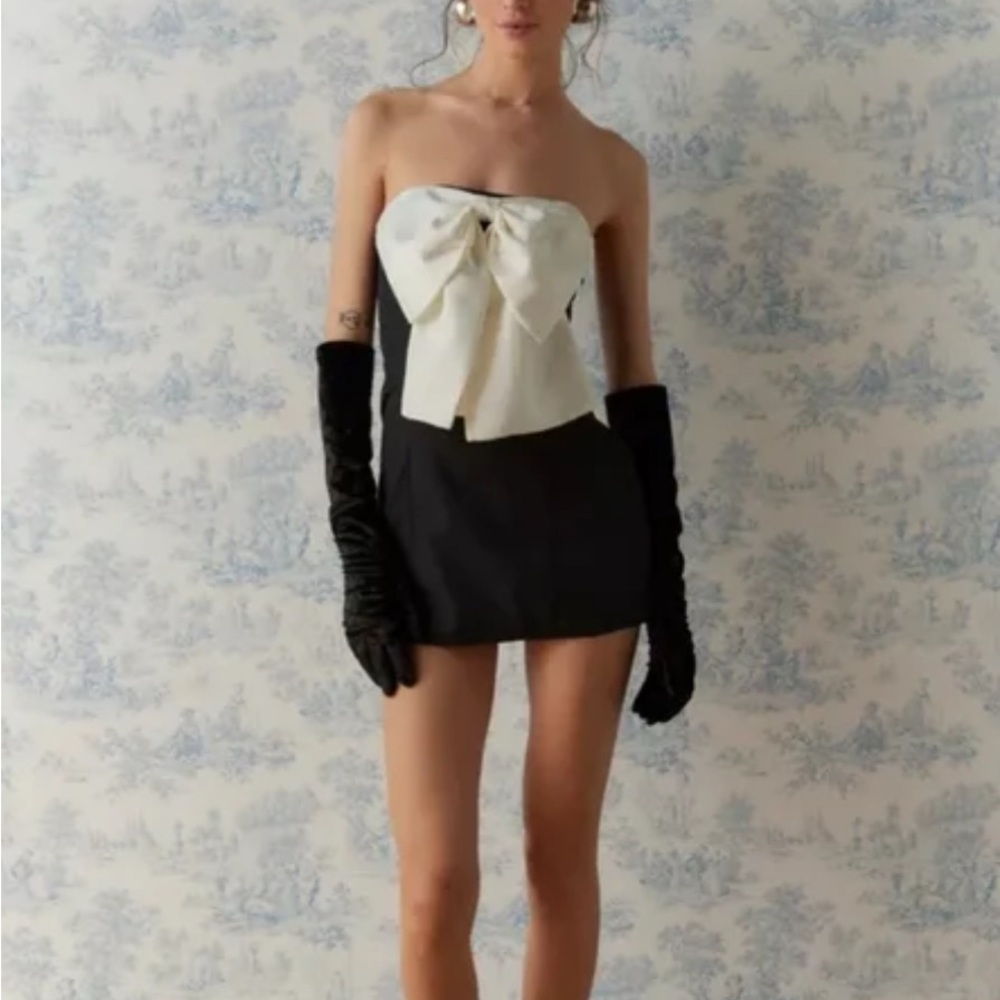 Urban Outfitters Black and White Mini Dress